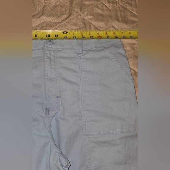 Lee Light Blue Cropped Pants B1 - Picture 8 of 10